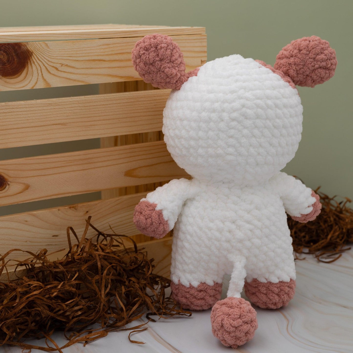 Cow Crochet Plush Toy