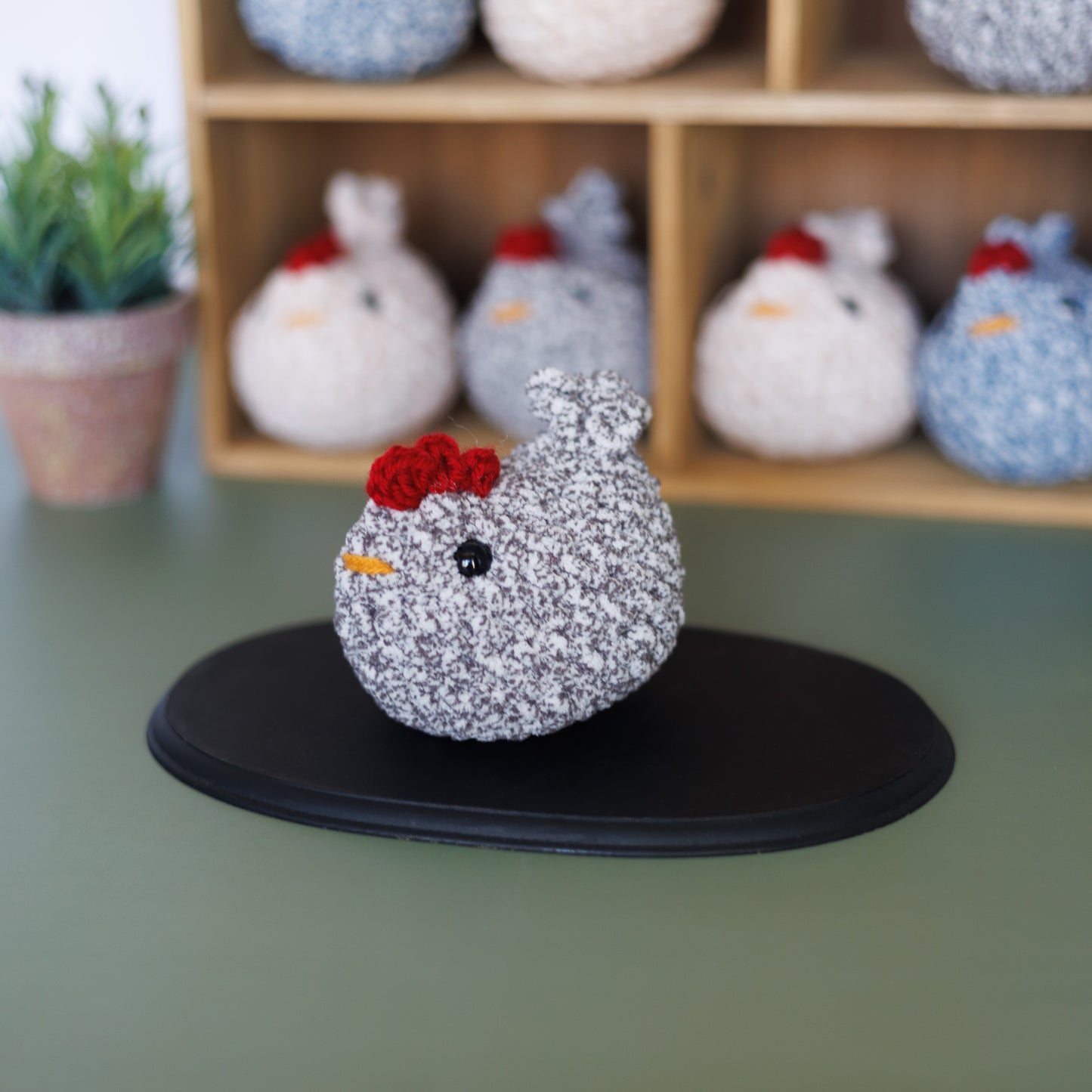 Hen Crochet Plush Toy