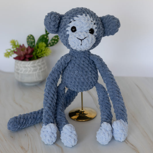 Monkey Crochet Plush Toy