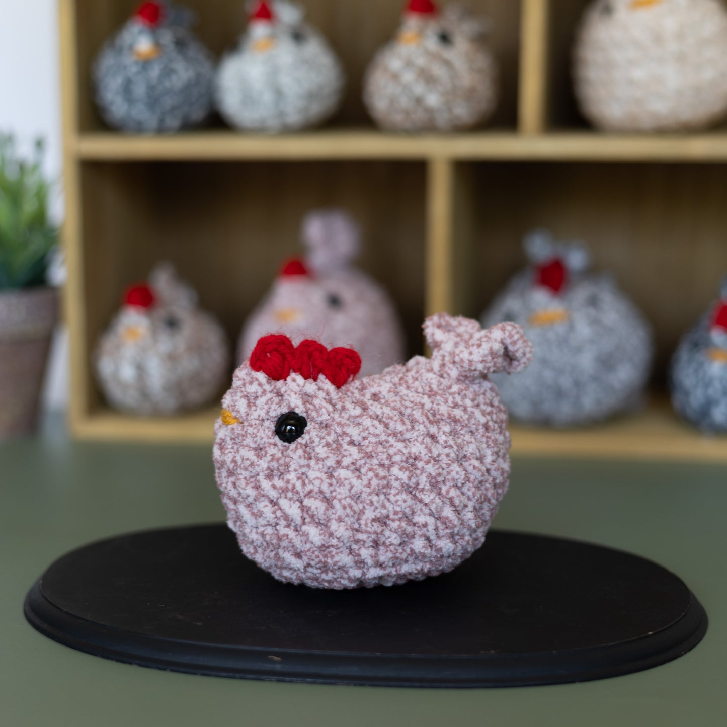 Hen Crochet Plush Toy