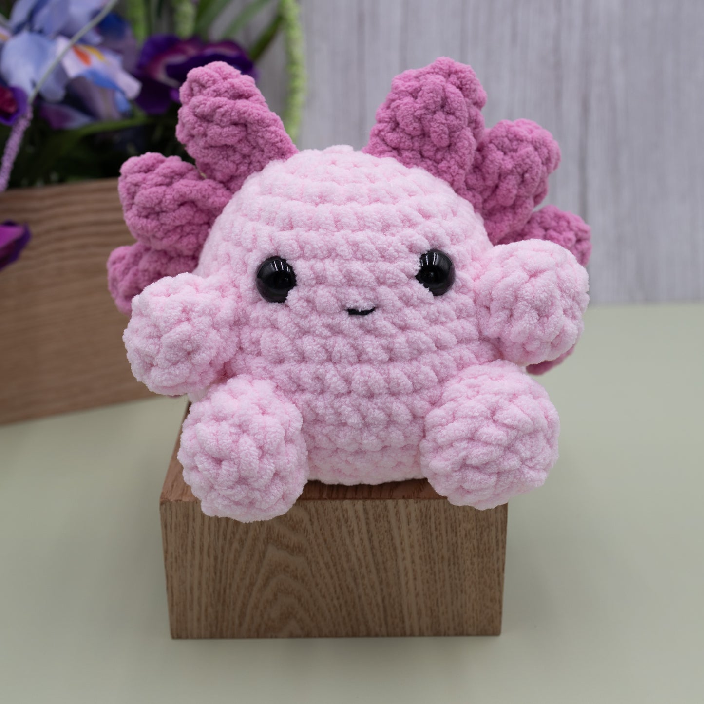 Axolotl - Chubby Crochet Plush Toy