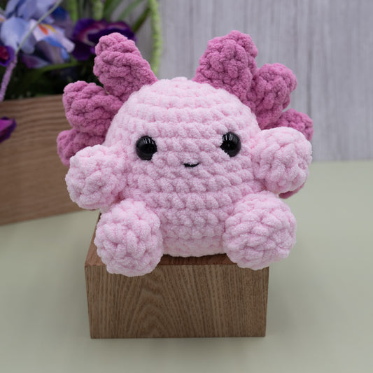 Axolotl - Chubby Crochet Plush Toy
