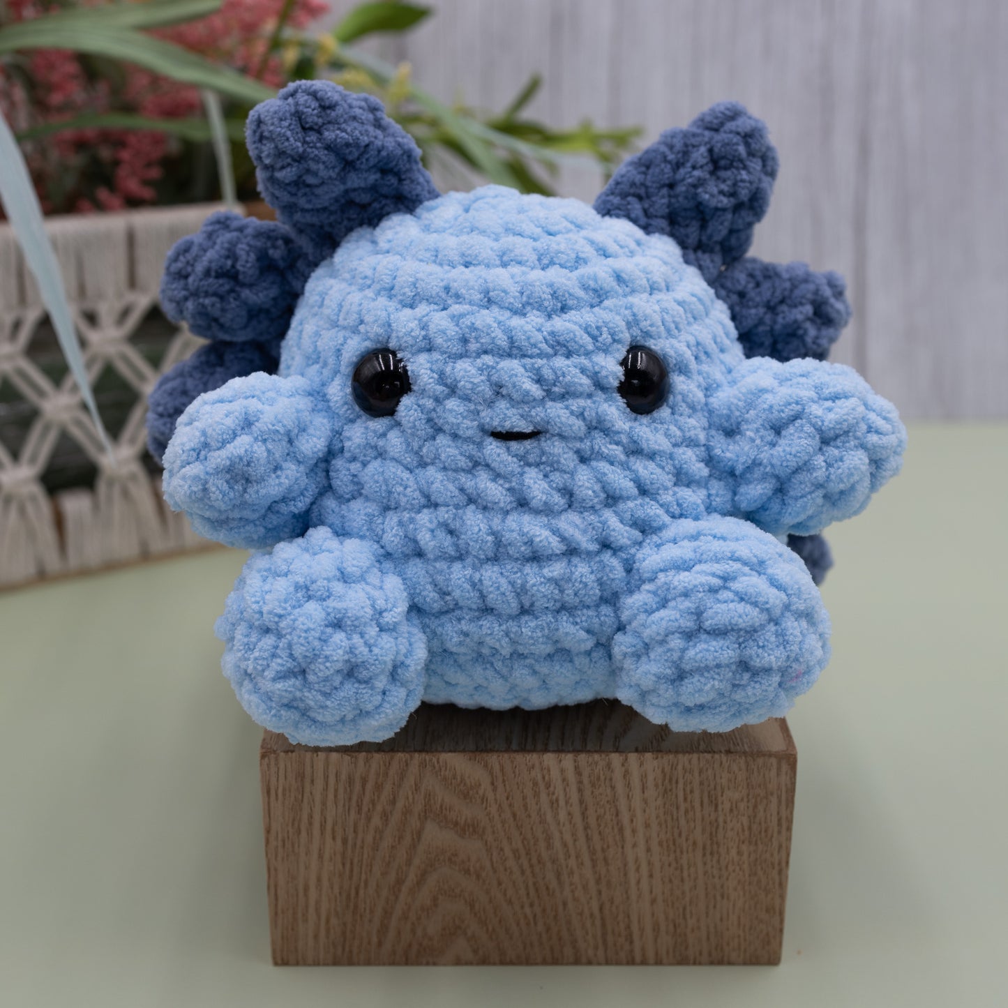 Axolotl - Chubby Crochet Plush Toy