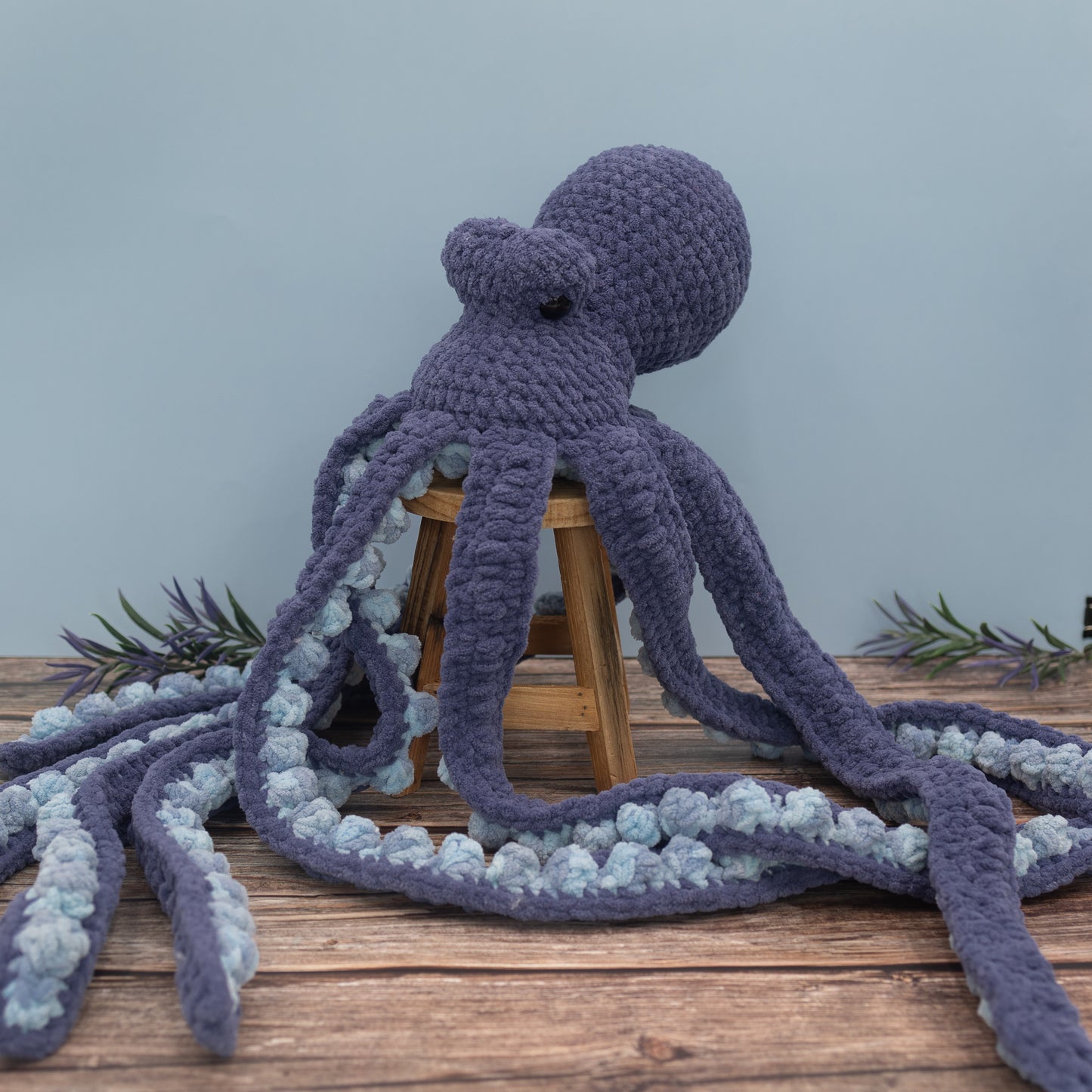 Octopus - Jumbo Crochet Plush Toy