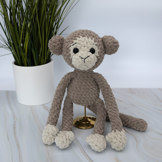 Monkey Crochet Plush Toy