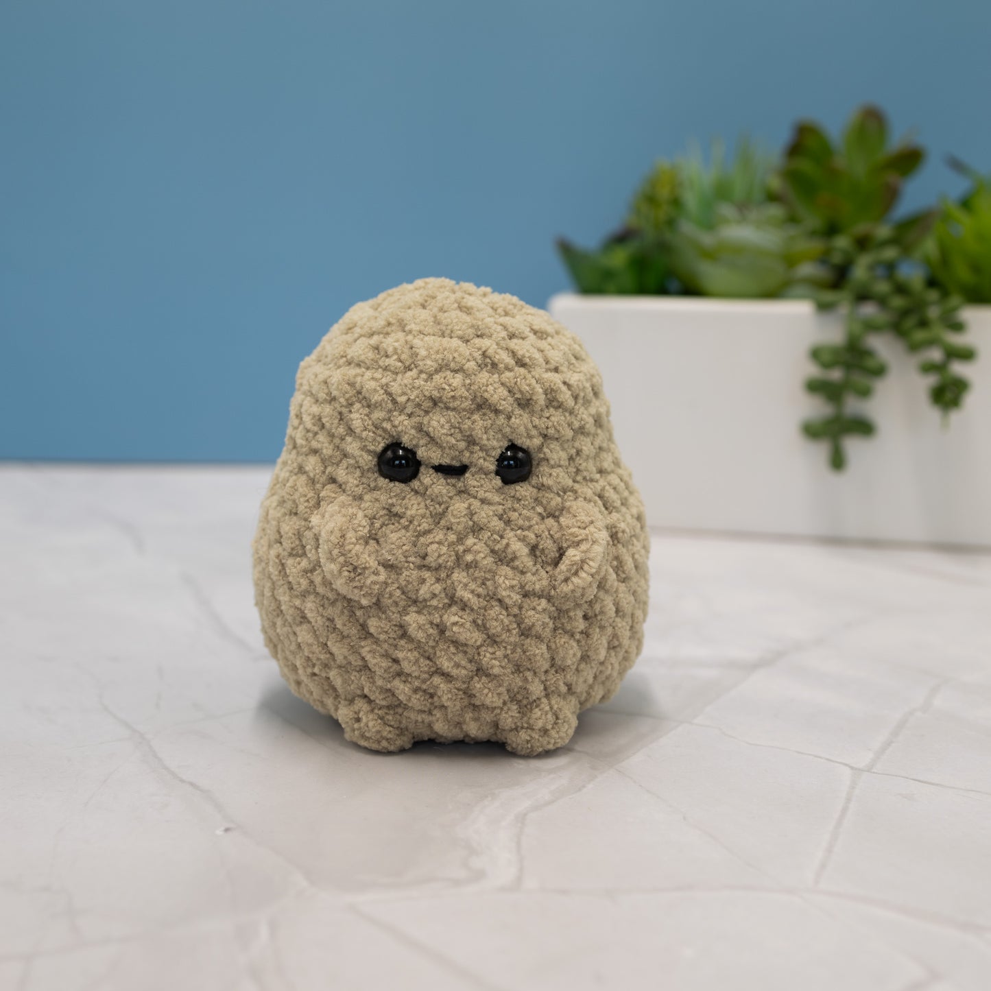Positive Potato Crochet Plush Toy