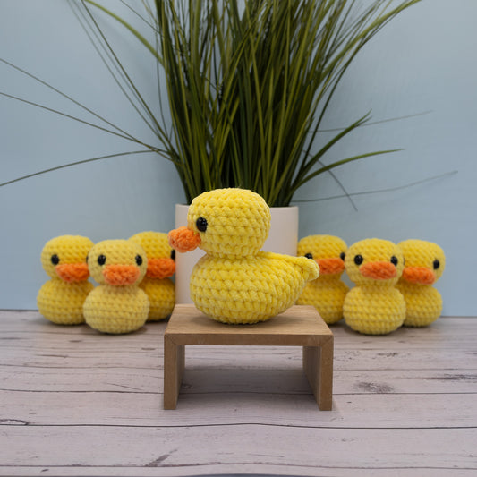 Rubber Duck Crochet Plush Toy
