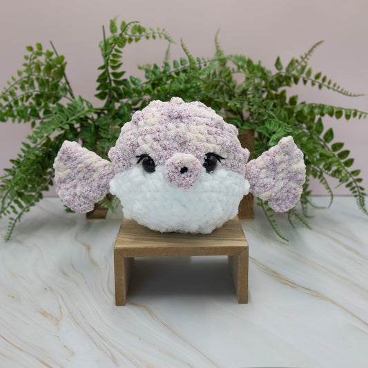 Puffer Fish Crochet Plush Toy