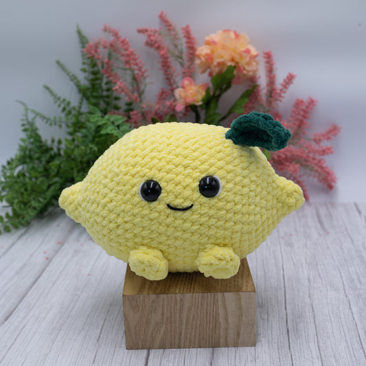 Lemon Crochet Plush Toy