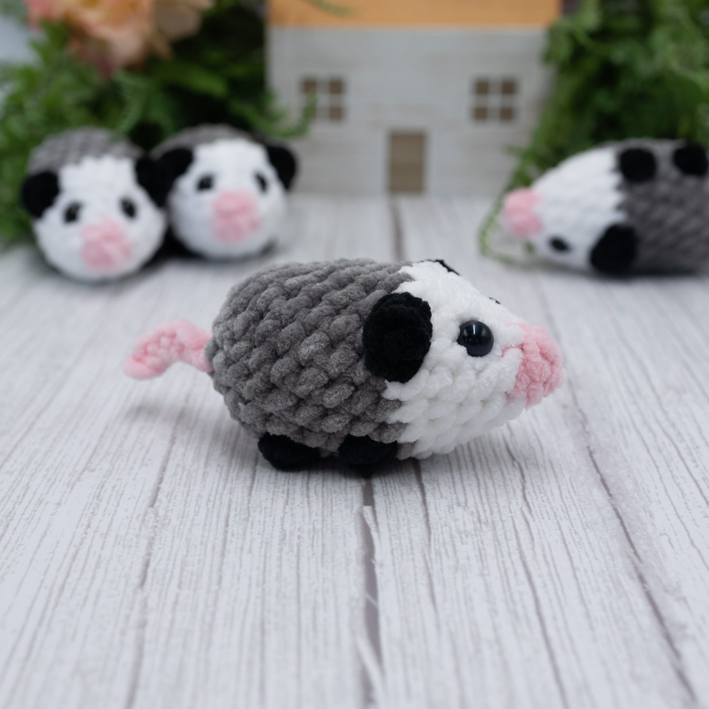 Possum Baby Crochet Plush Toy