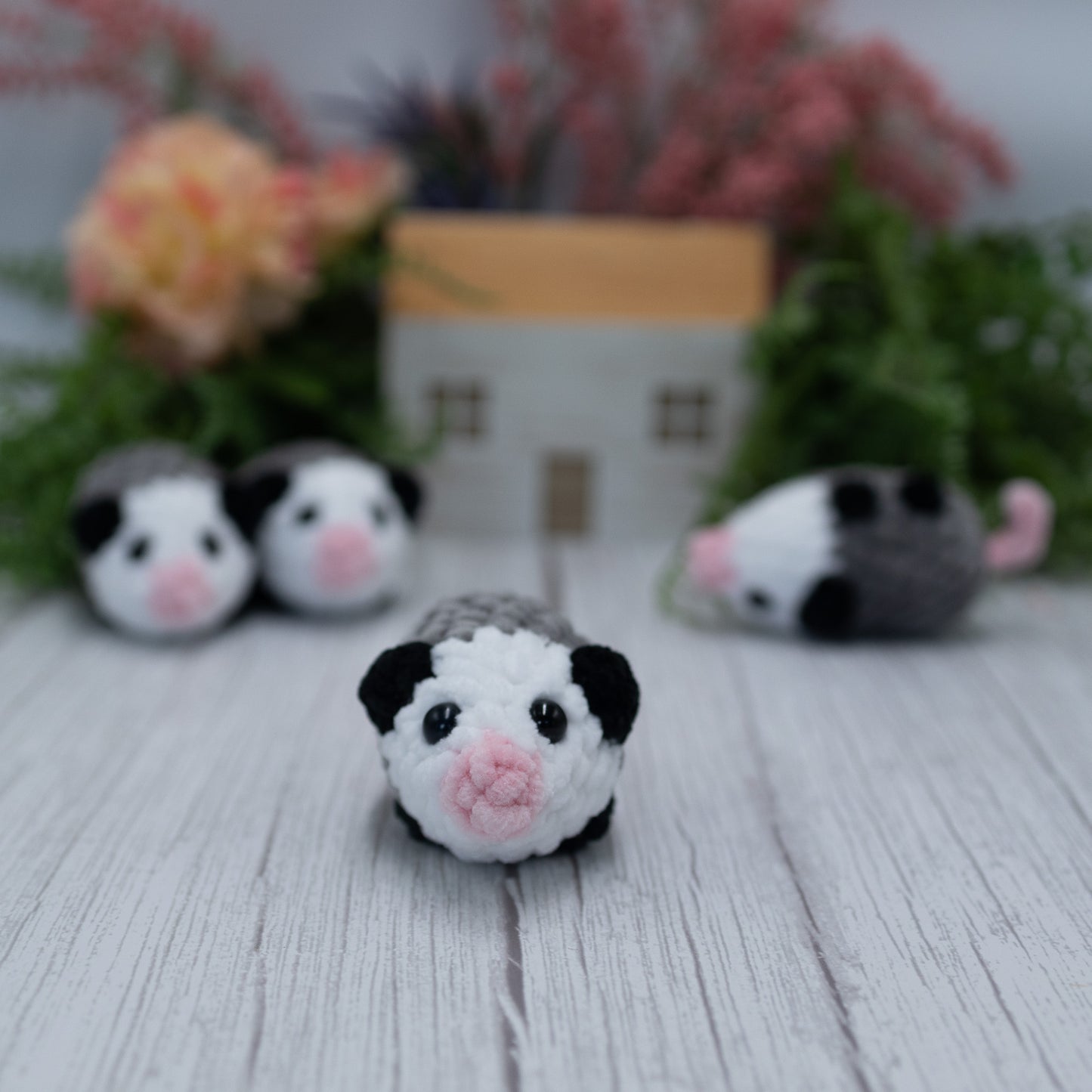 Possum Baby Crochet Plush Toy