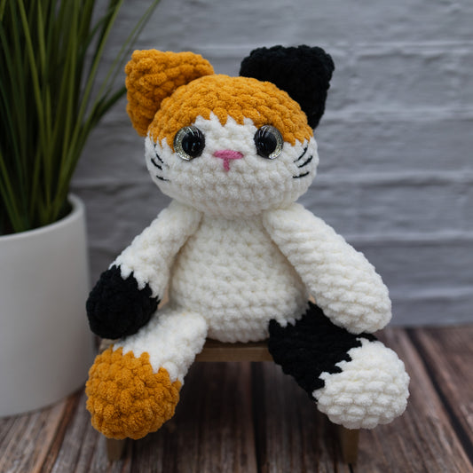 Kitty Cat Crochet Plush Toy