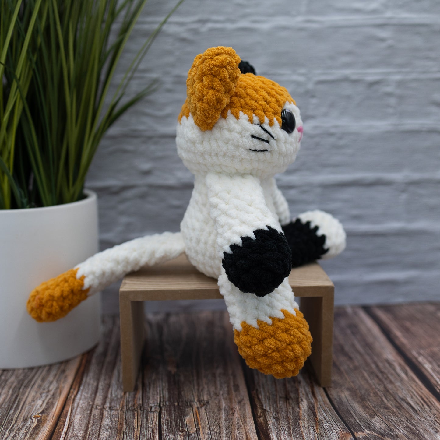 Kitty Cat Crochet Plush Toy