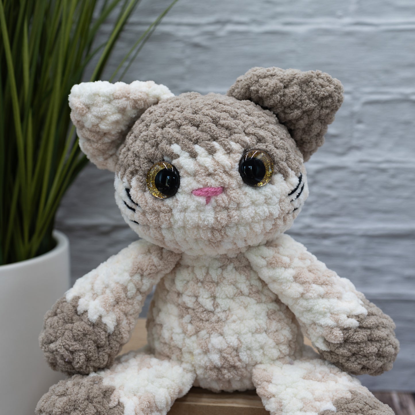 Kitty Cat Crochet Plush Toy