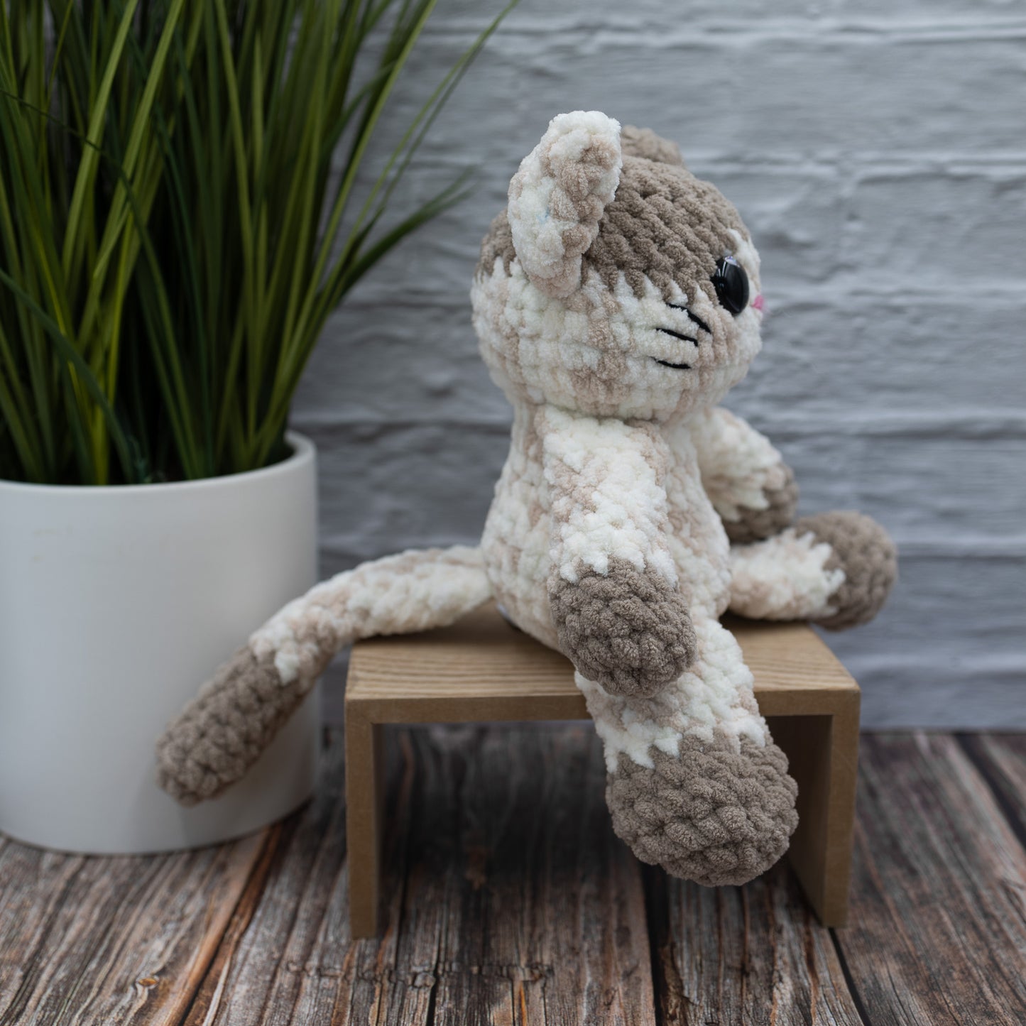 Kitty Cat Crochet Plush Toy