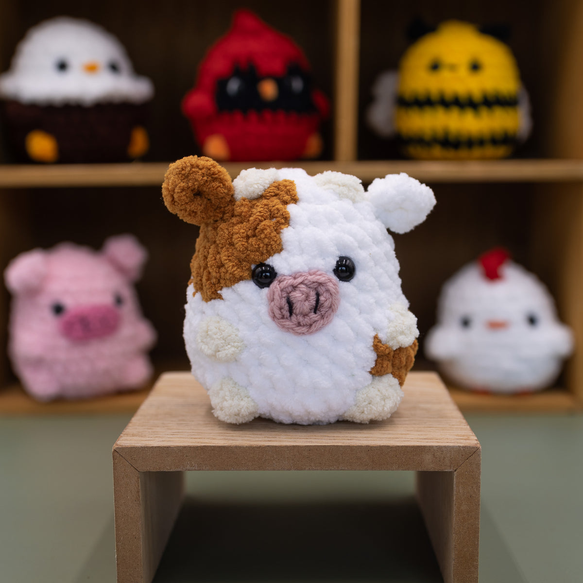 Mini Farm Animal Collection Crochet Plush Toy