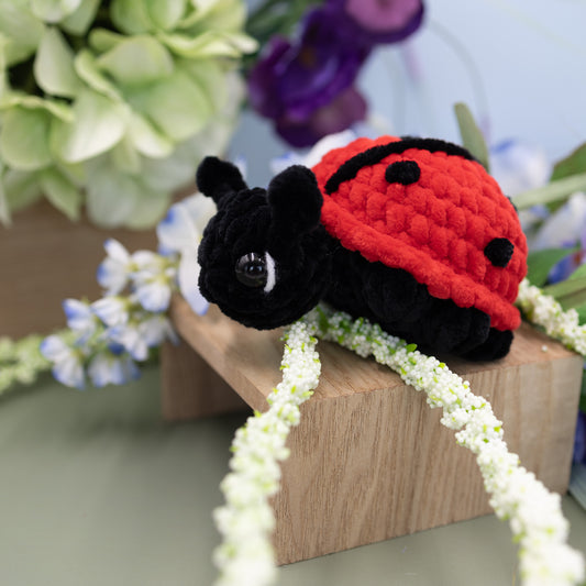 Ladybug Crochet Plush Toy