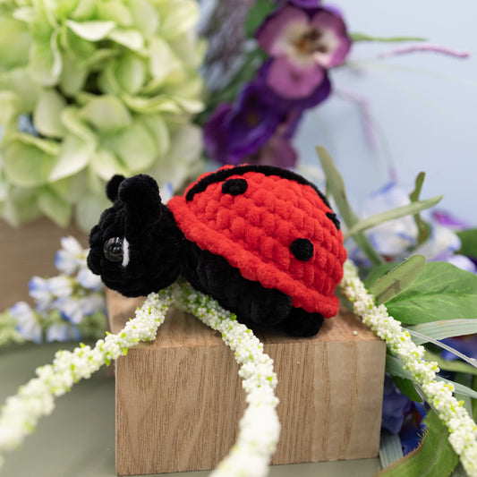 Ladybug Crochet Plush Toy