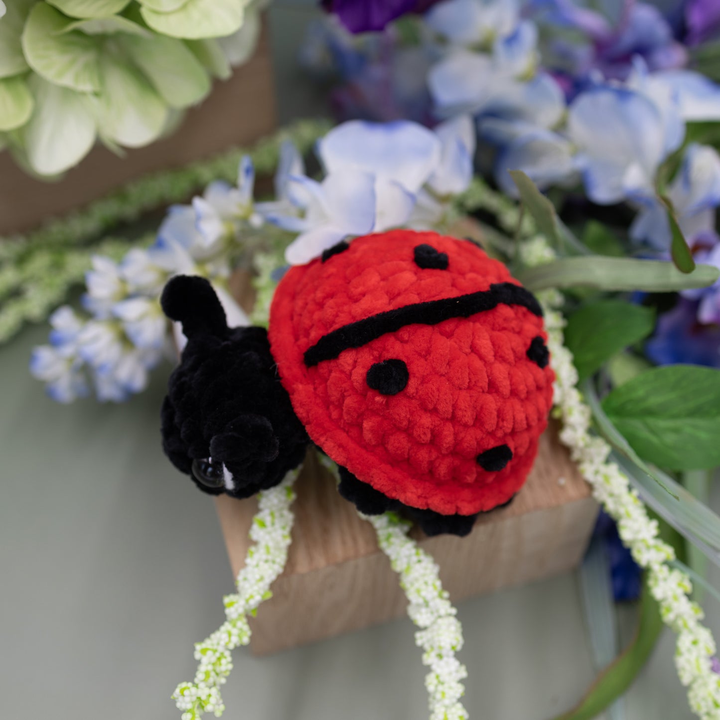 Ladybug Crochet Plush Toy