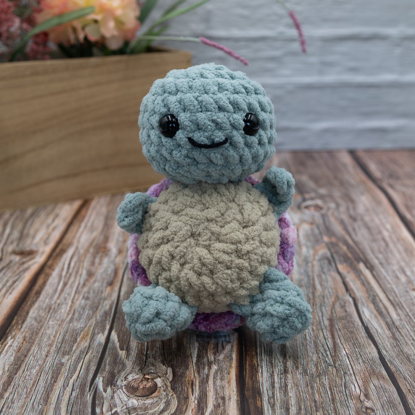 Turtle Baby Crochet Plush Toy