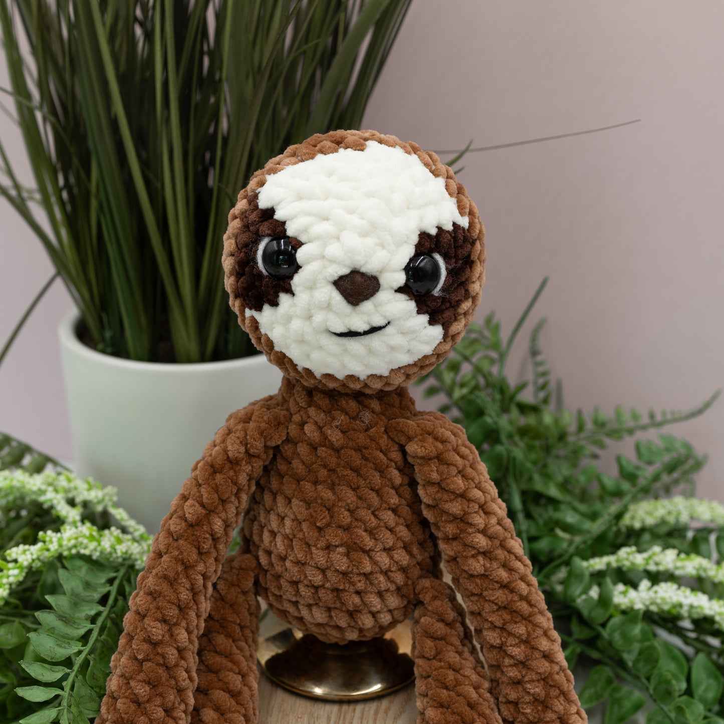 Sloth Crochet Plush Toy