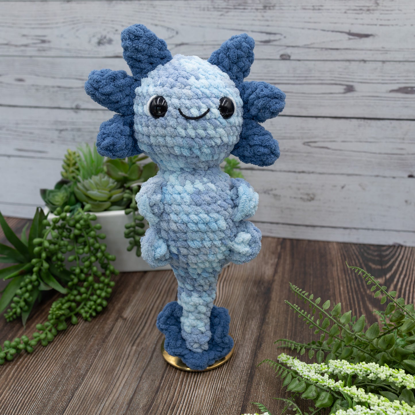 Axolotl Crochet Plush Toy