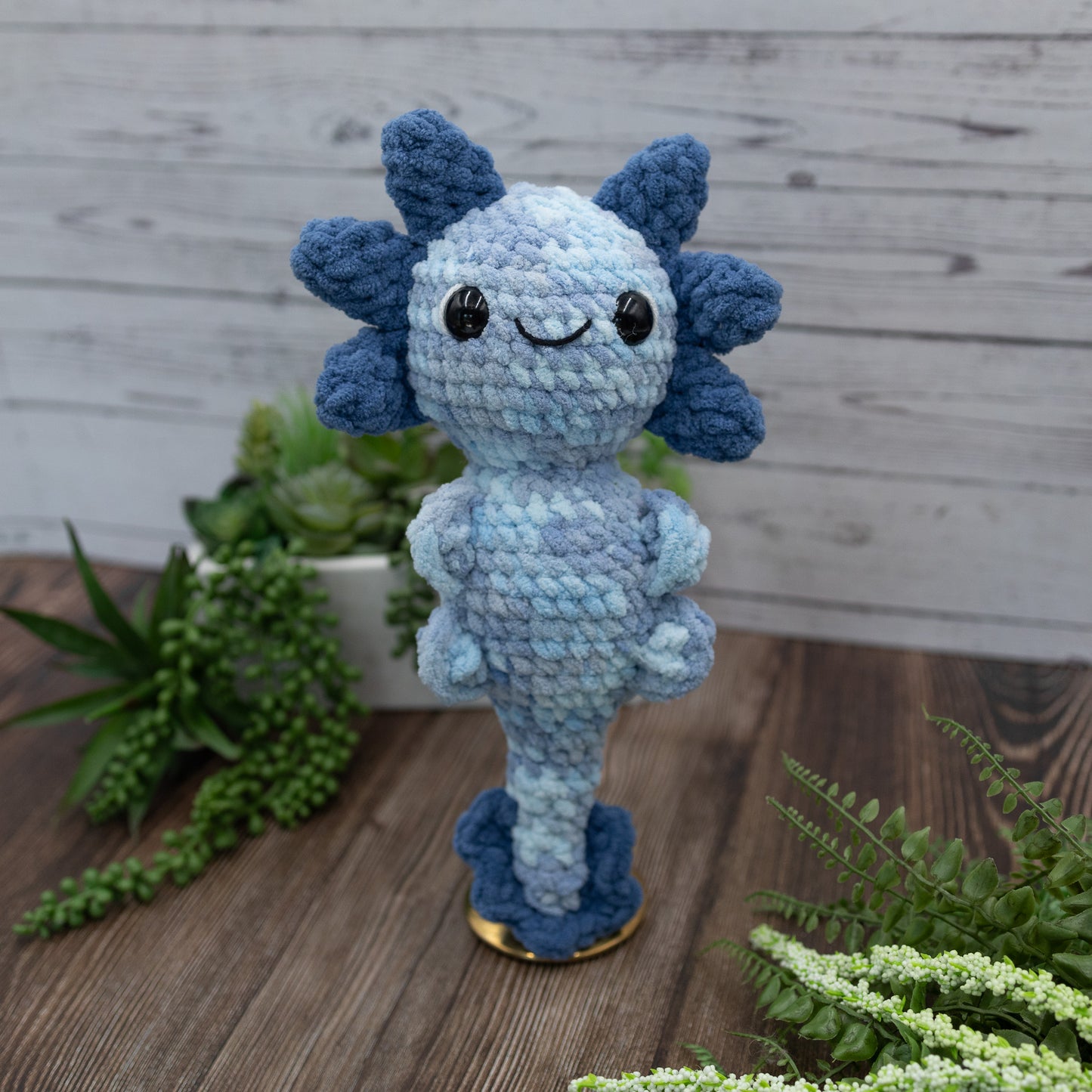 Axolotl Crochet Plush Toy