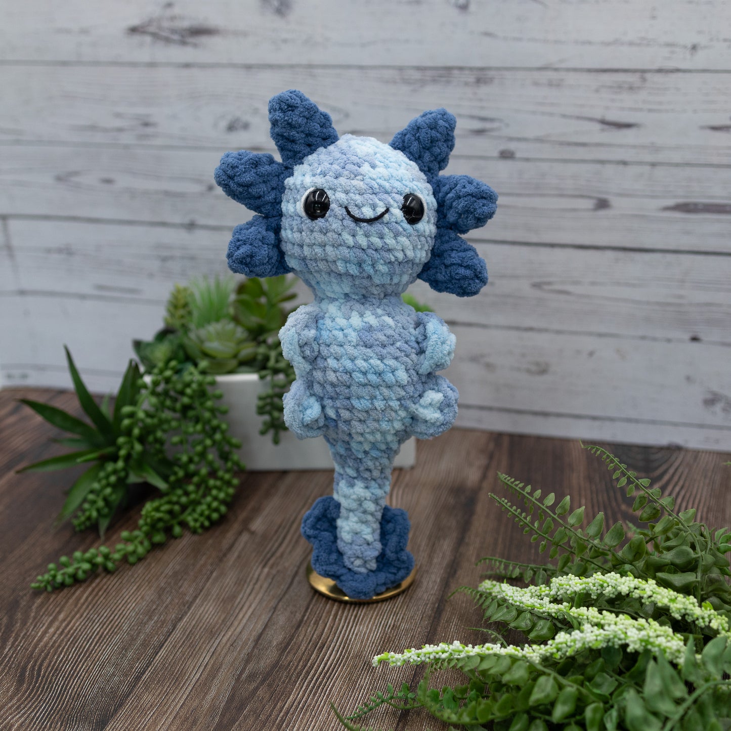 Axolotl Crochet Plush Toy