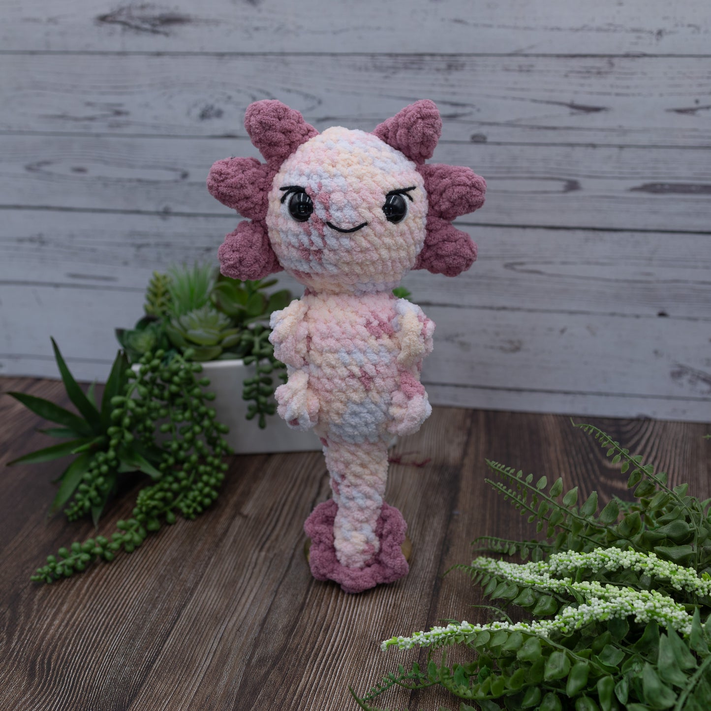Axolotl Crochet Plush Toy