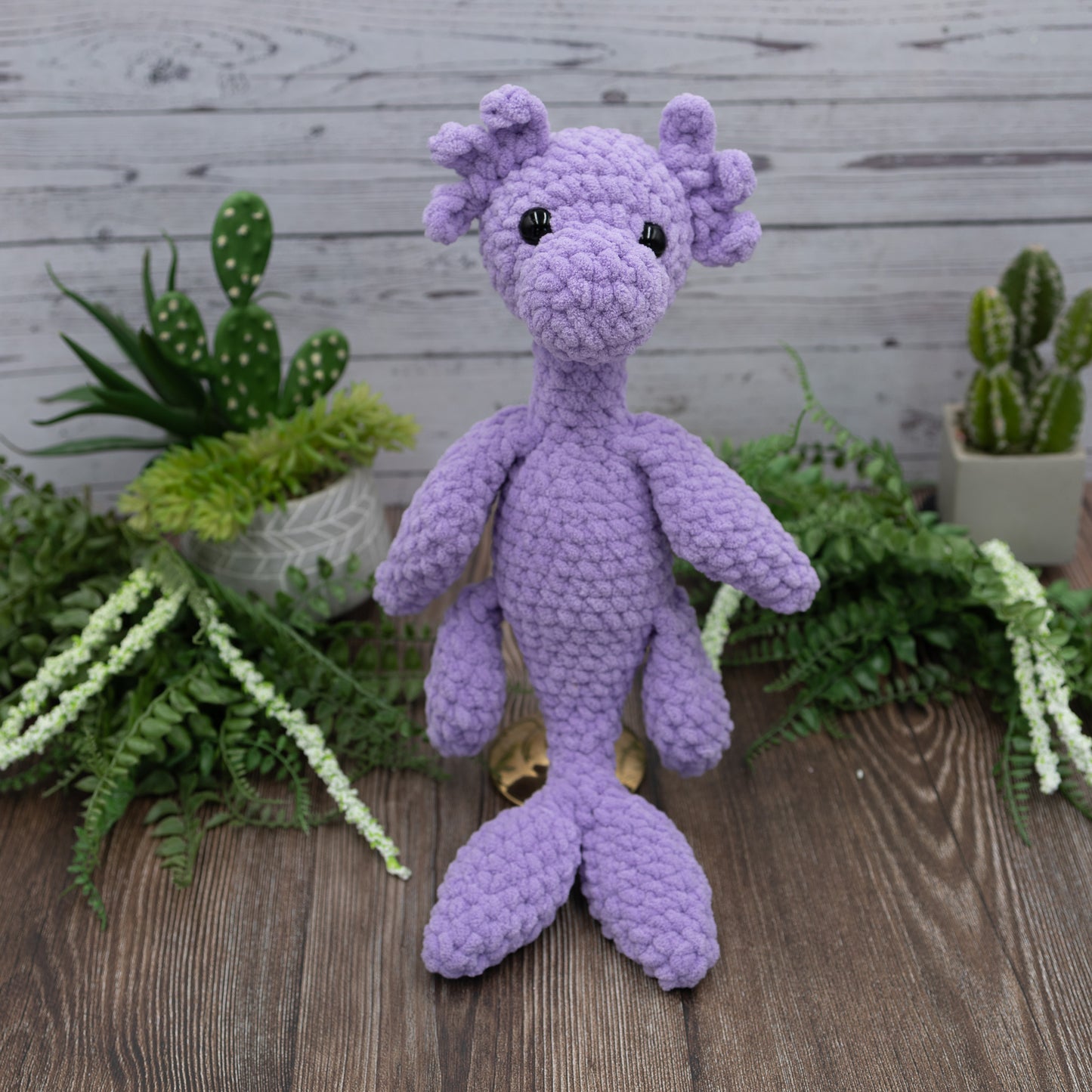 Loch Ness Monster Baby Crochet Plush Toy