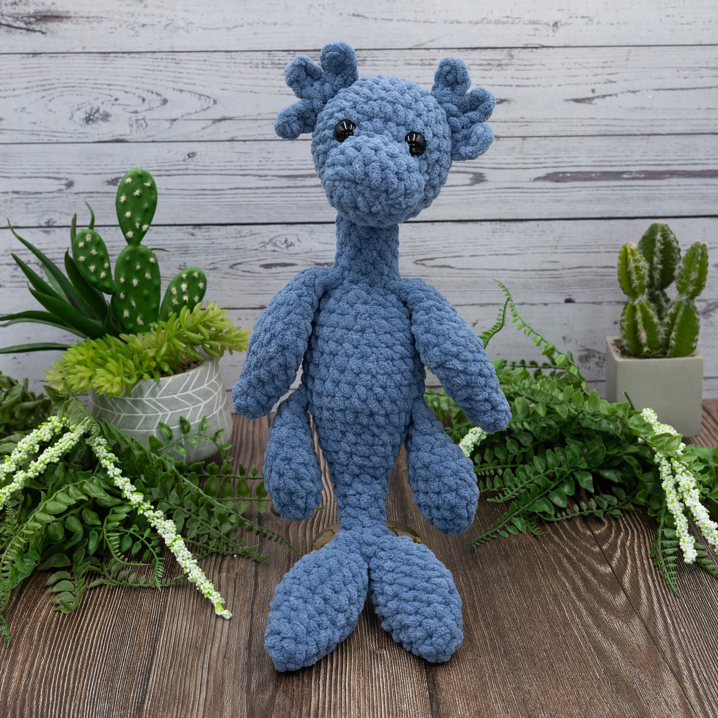 Loch Ness Monster Baby Crochet Plush Toy