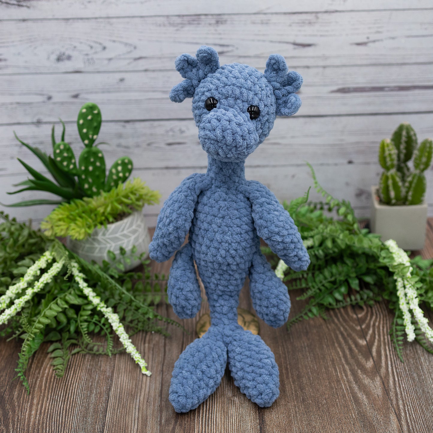 Loch Ness Monster Baby Crochet Plush Toy