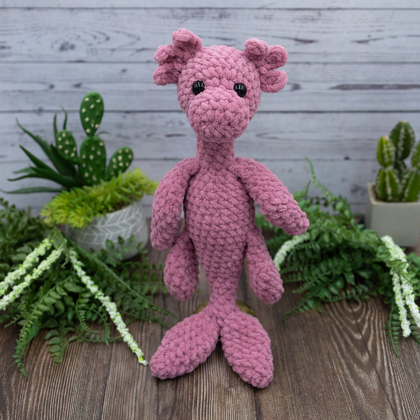 Loch Ness Monster Baby Crochet Plush Toy