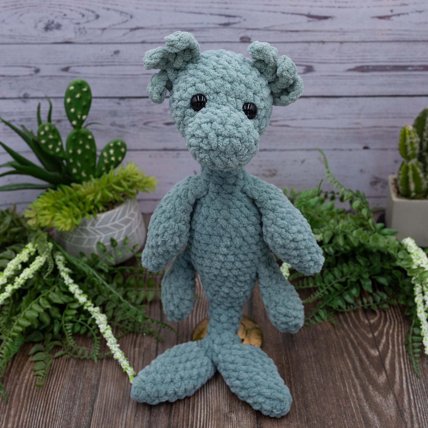 Loch Ness Monster Baby Crochet Plush Toy