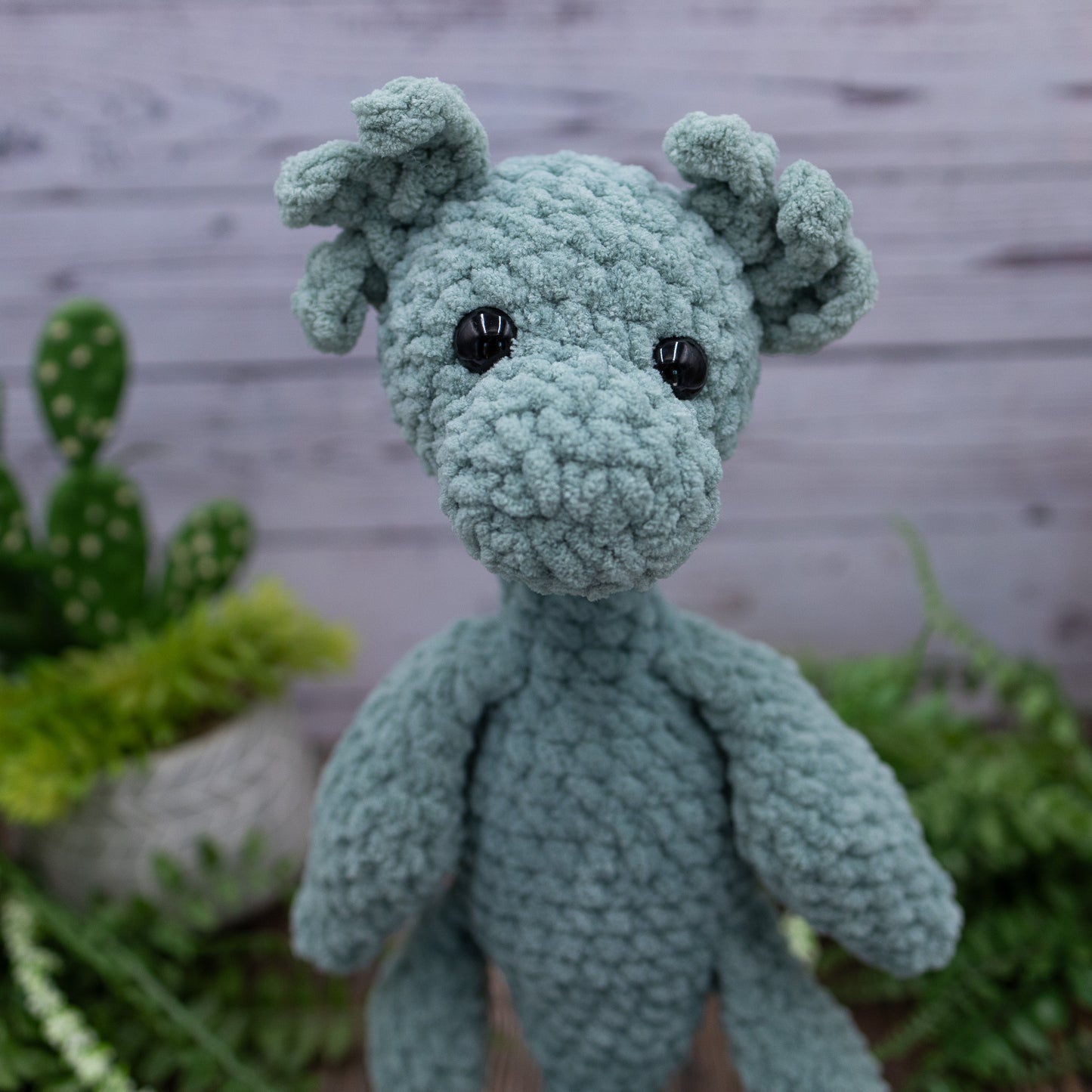 Loch Ness Monster Baby Crochet Plush Toy