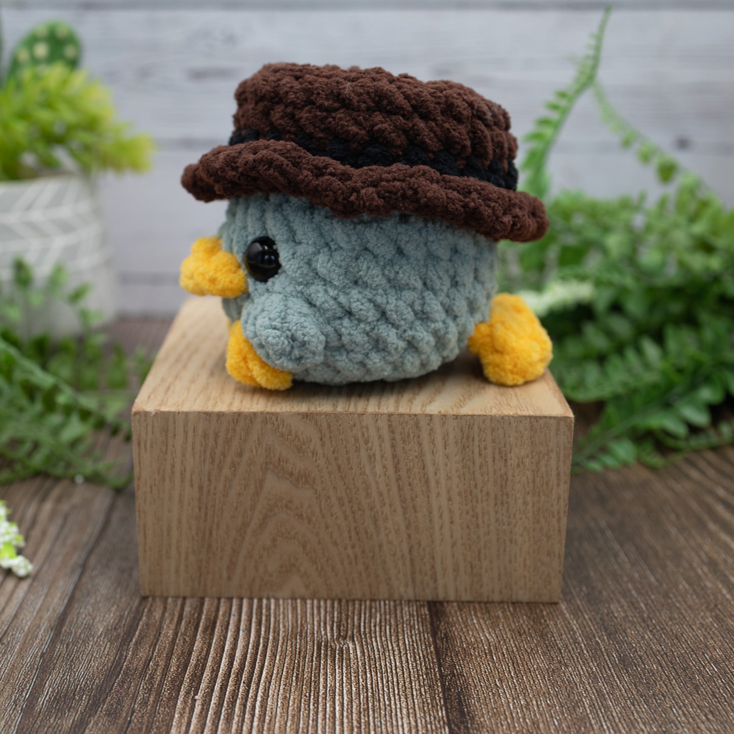 Platypus Pup Crochet Plush Toy