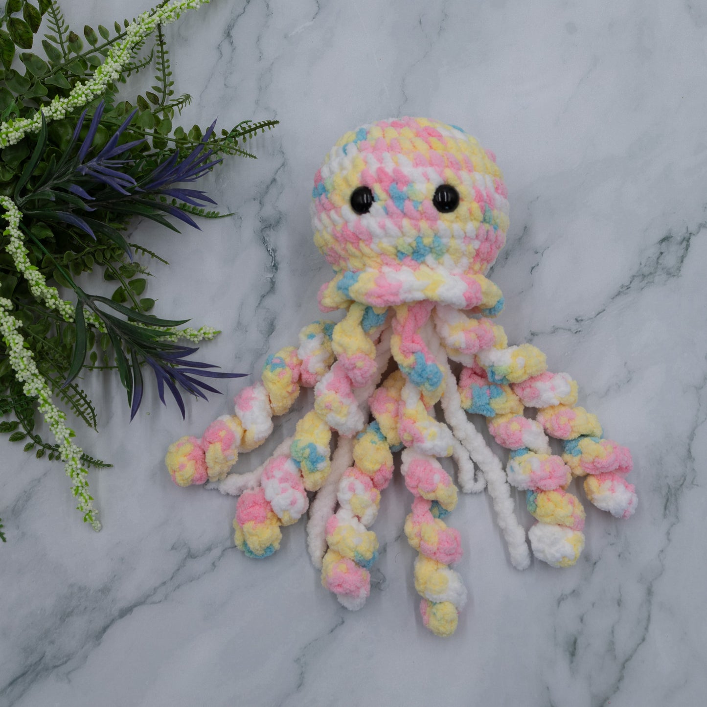 Jellyfish Crochet Plush Toy