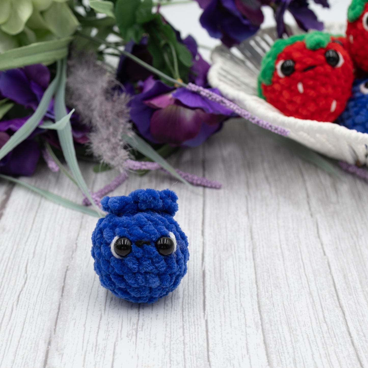 Blueberry Crochet Plush Toy