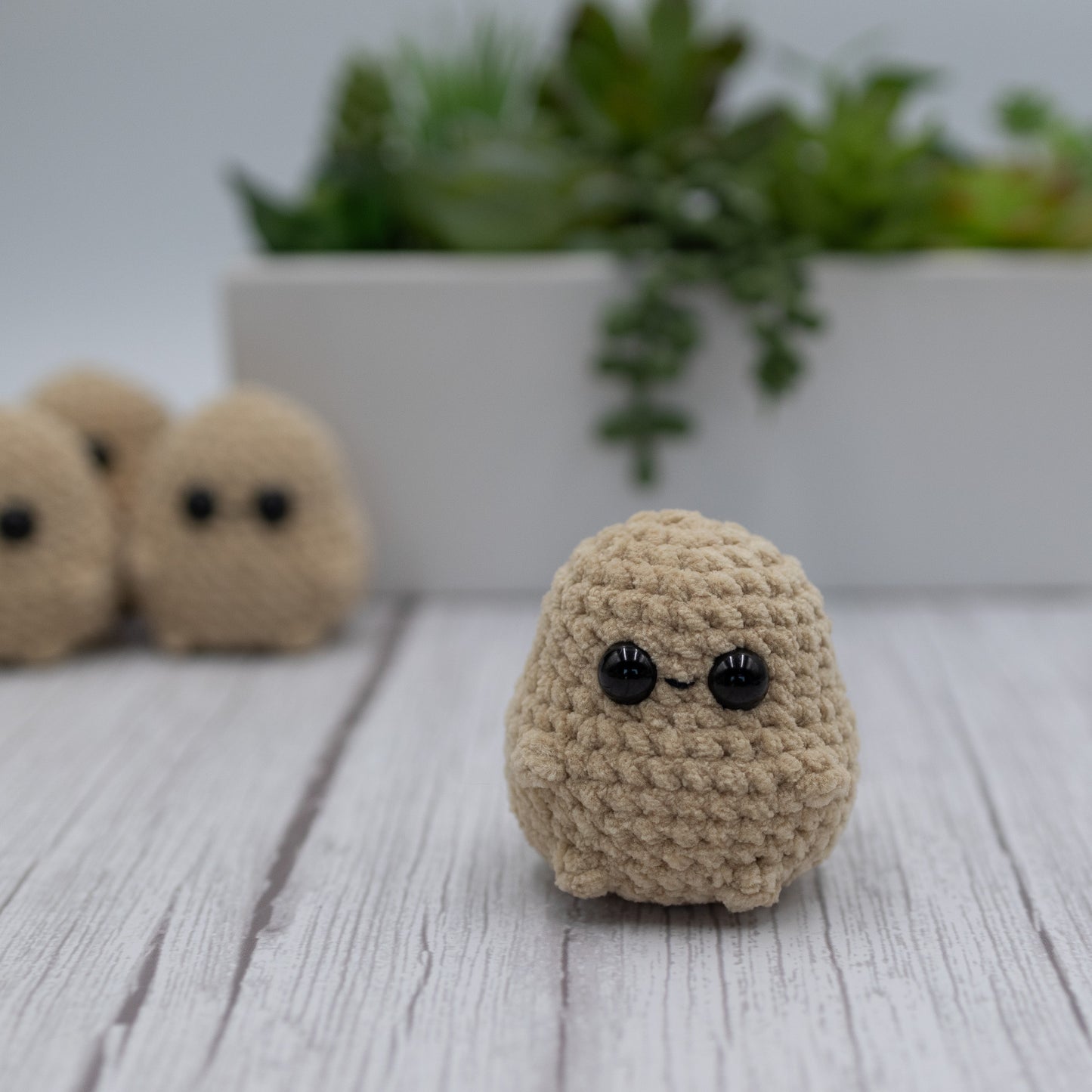 Positive Potato Crochet Plush Toy