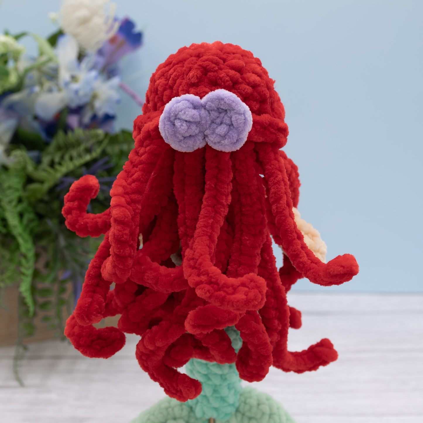 Mermaid Crochet Plush Toy