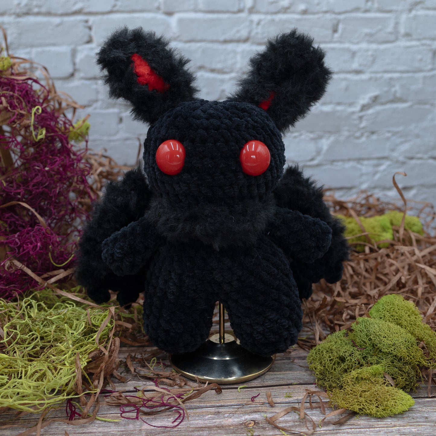 Mothman Crochet Plush Toy