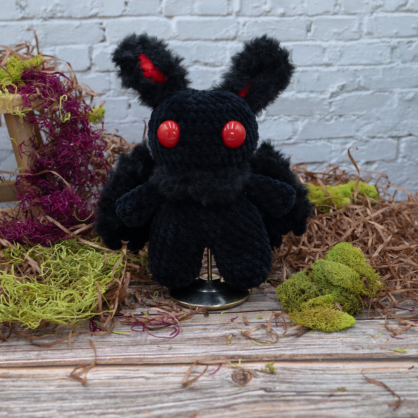 Mothman Crochet Plush Toy