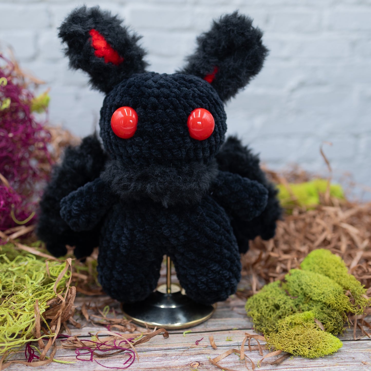 Mothman Crochet Plush Toy