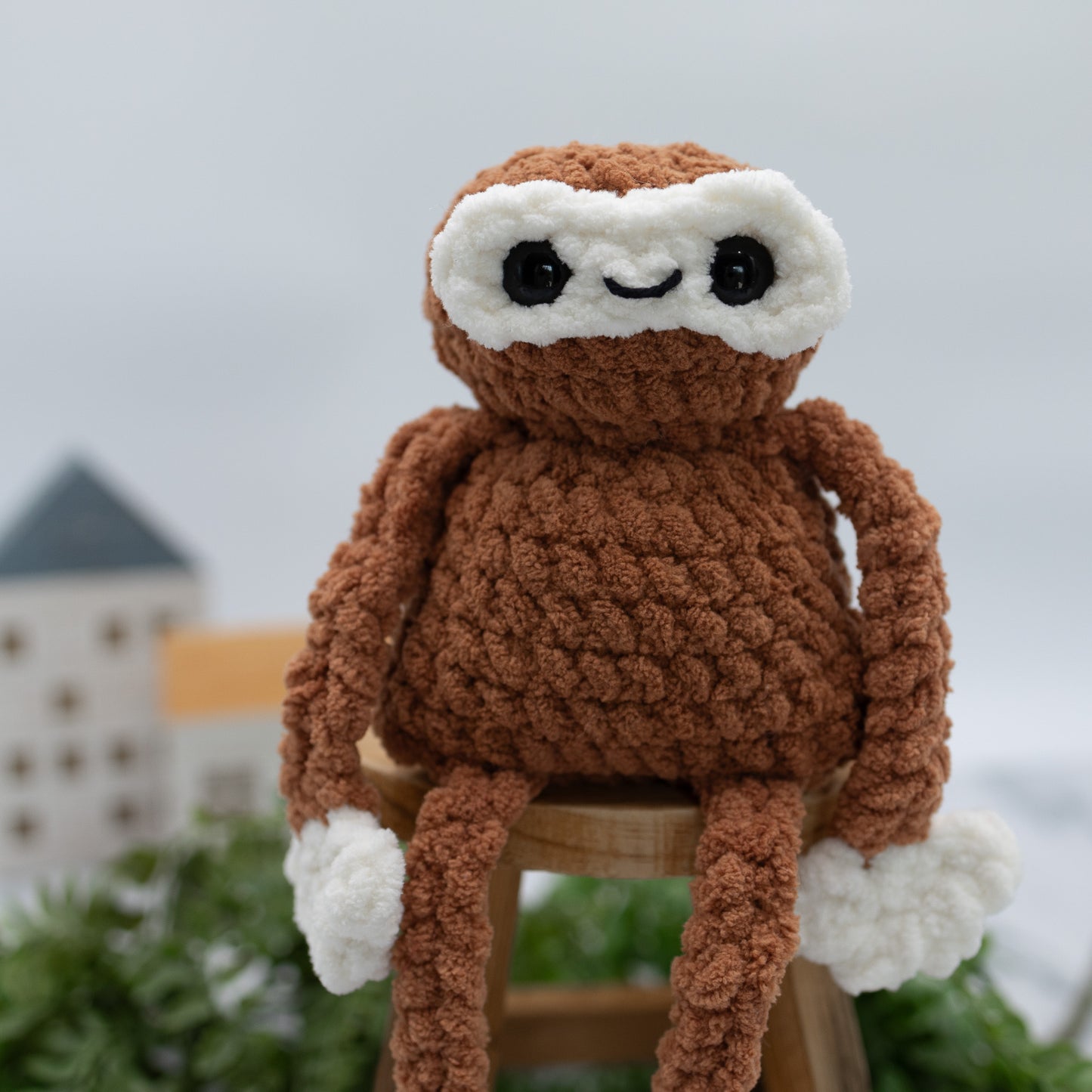 Yeti or Big Foot Crochet Plush Toy