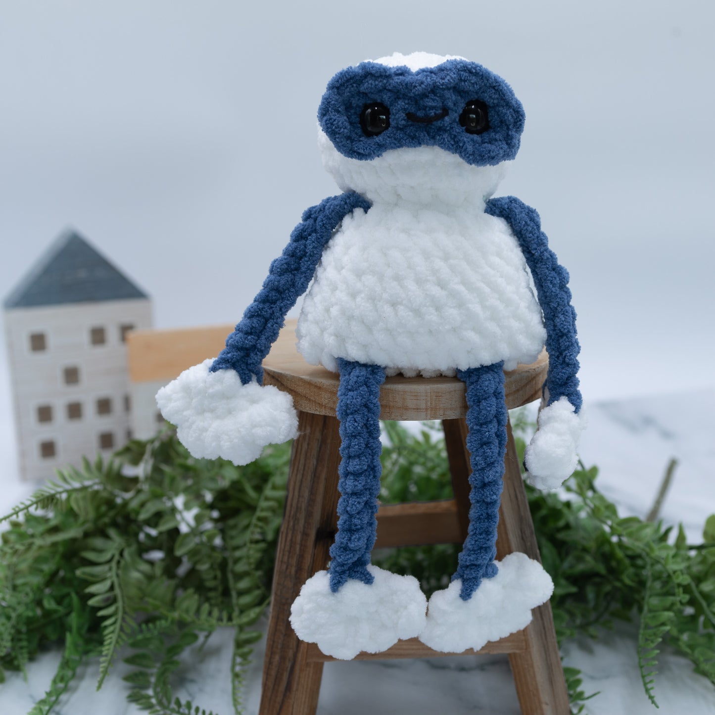 Yeti or Big Foot Crochet Plush Toy
