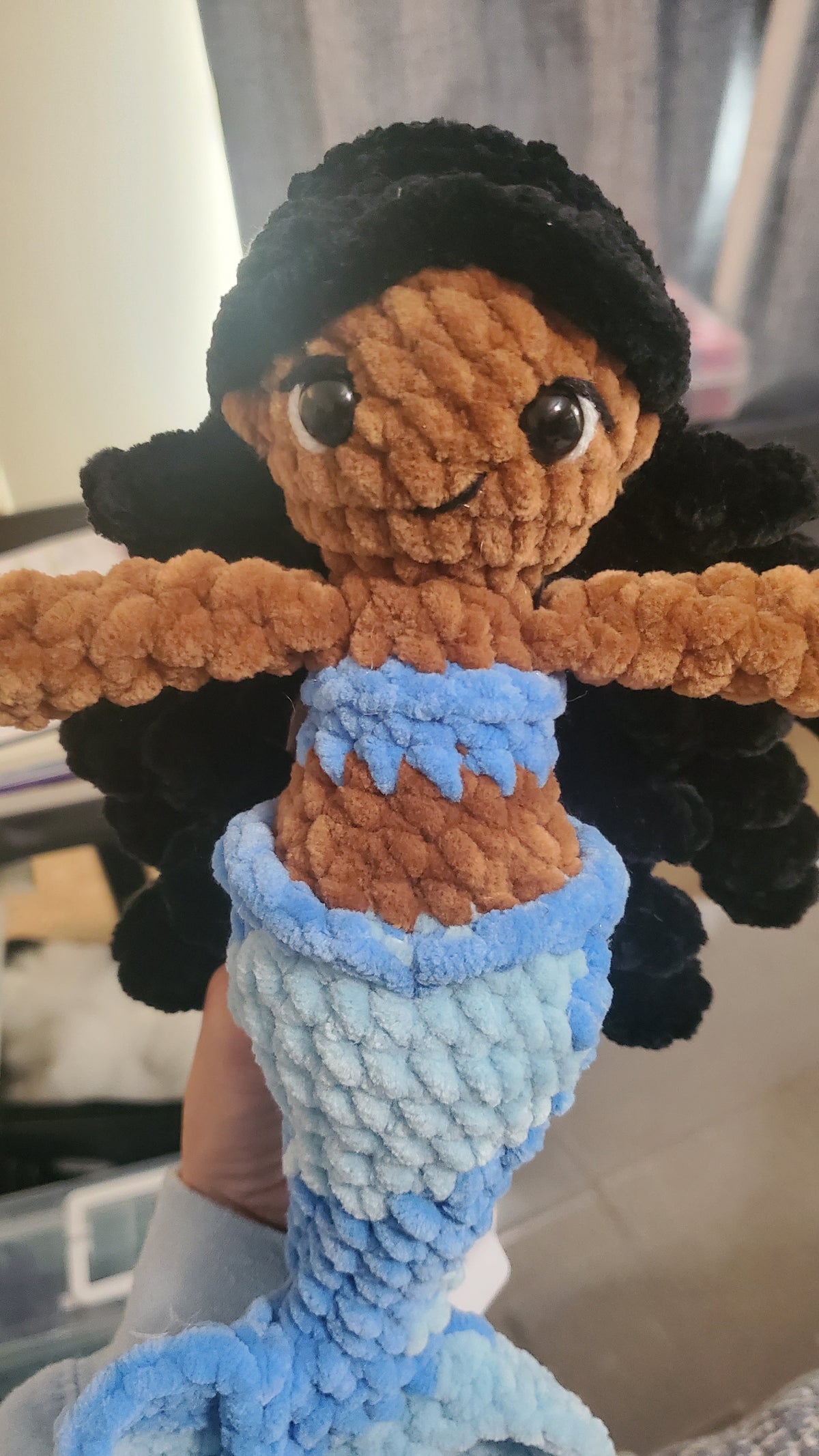 Mermaid Crochet Plush Toy