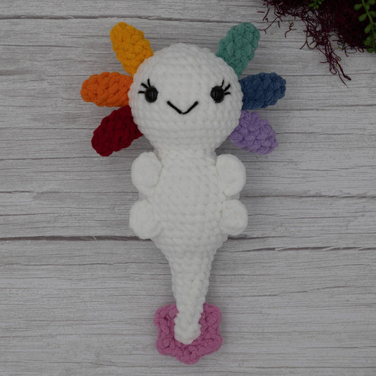 Axolotl Crochet Plush Toy