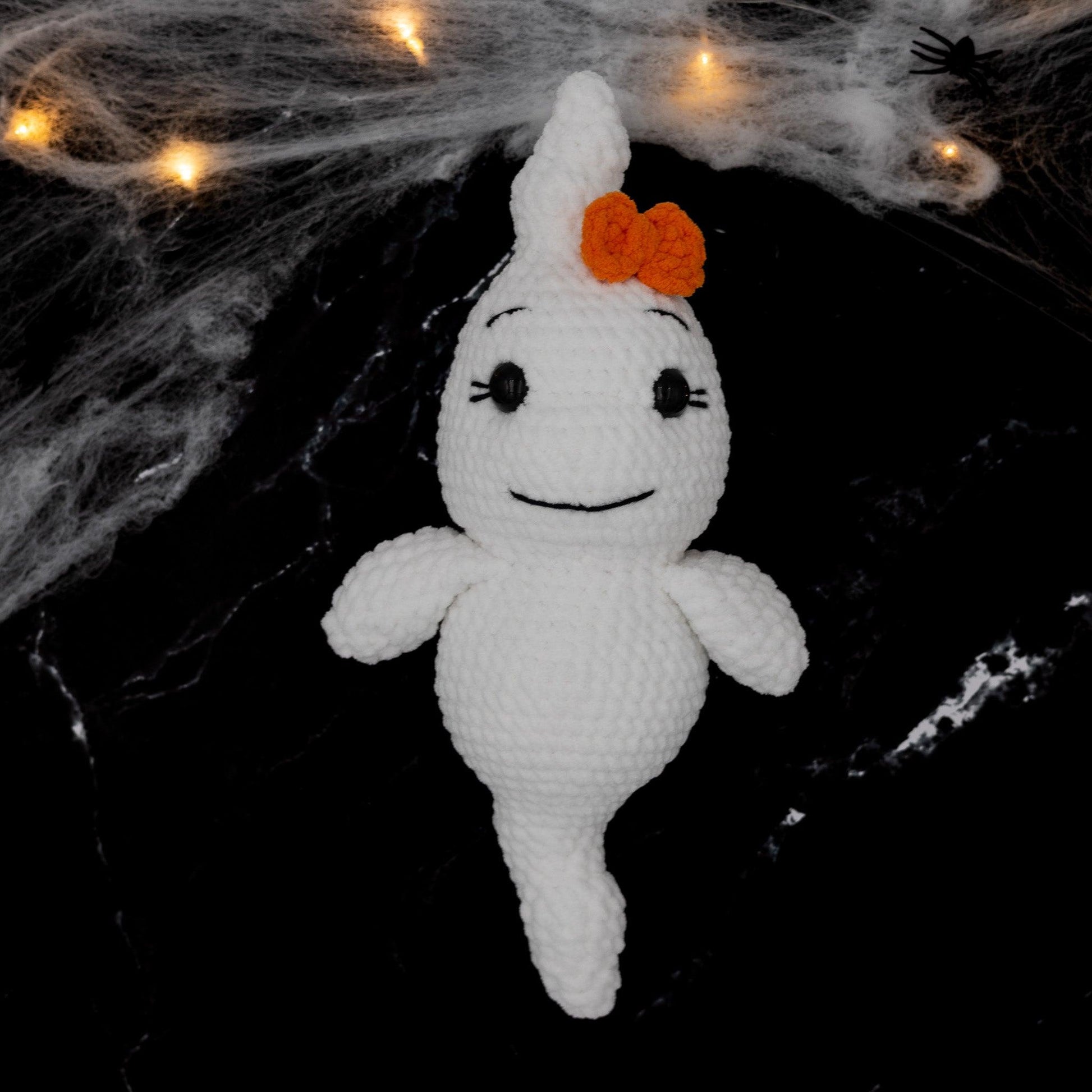 Ghost Crochet Plush Toy
