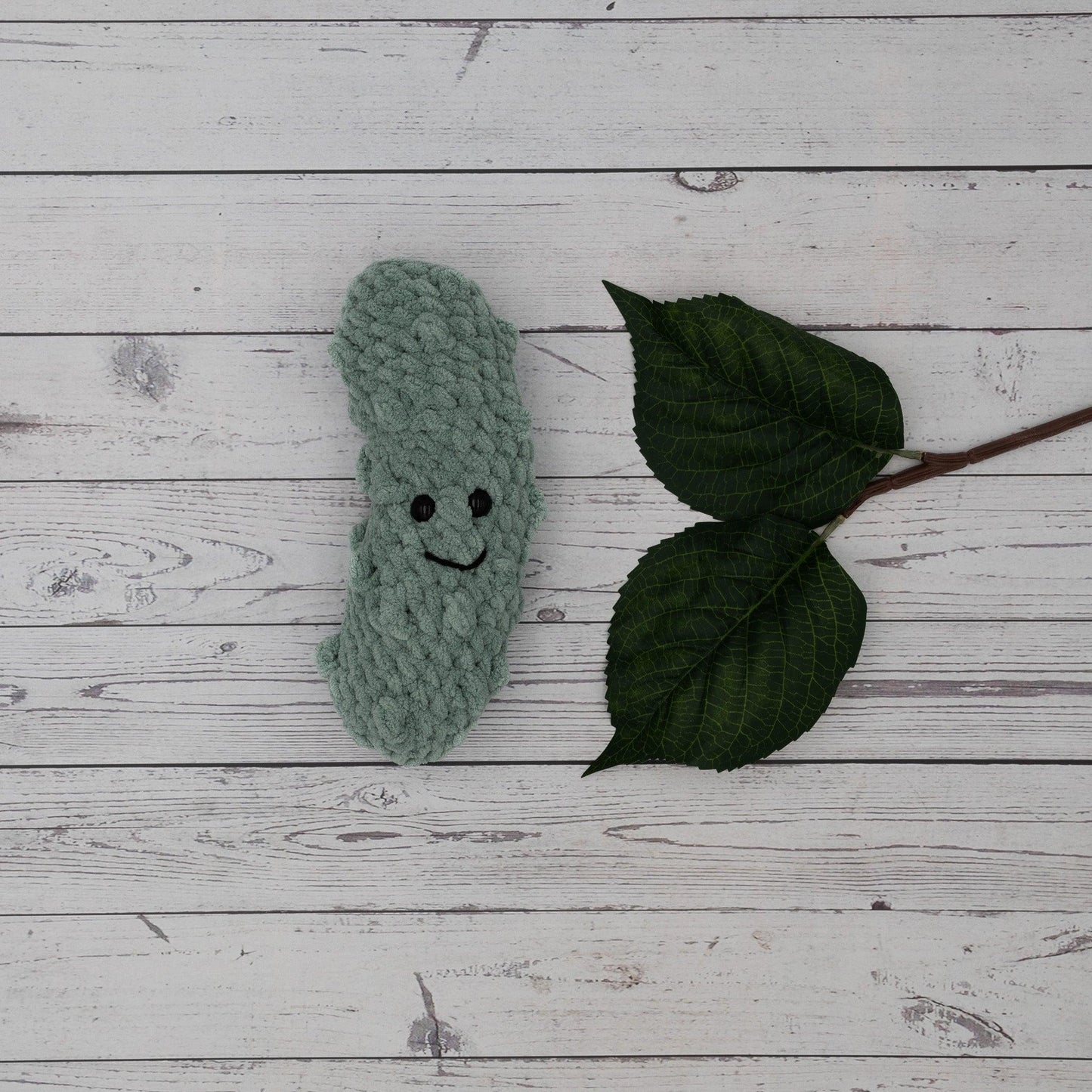 Pickle Crochet Plush Toy
